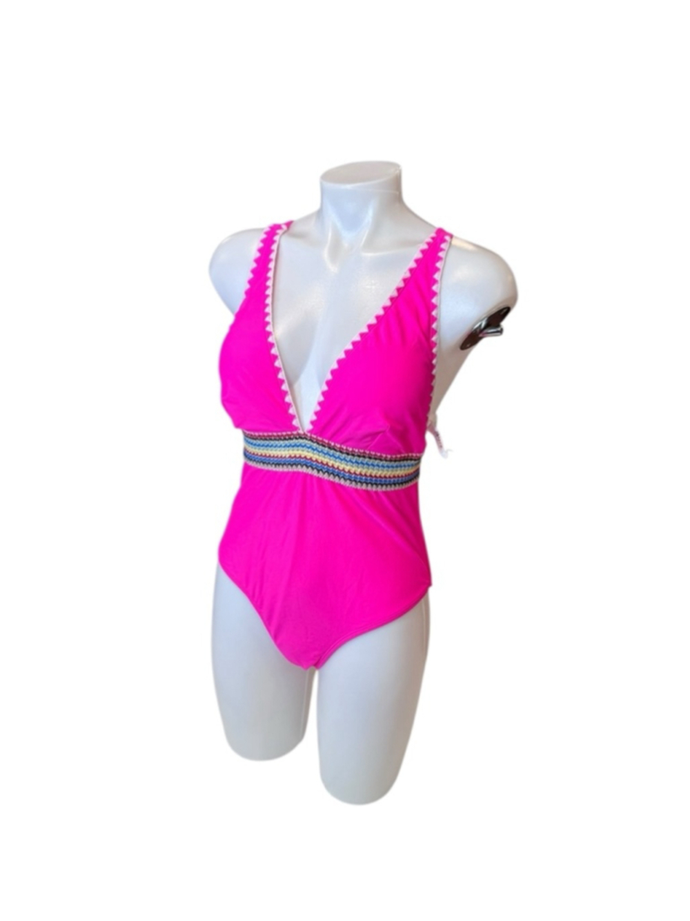 Women's Ai'Mage One-Piece Swimsuit Size large Pink